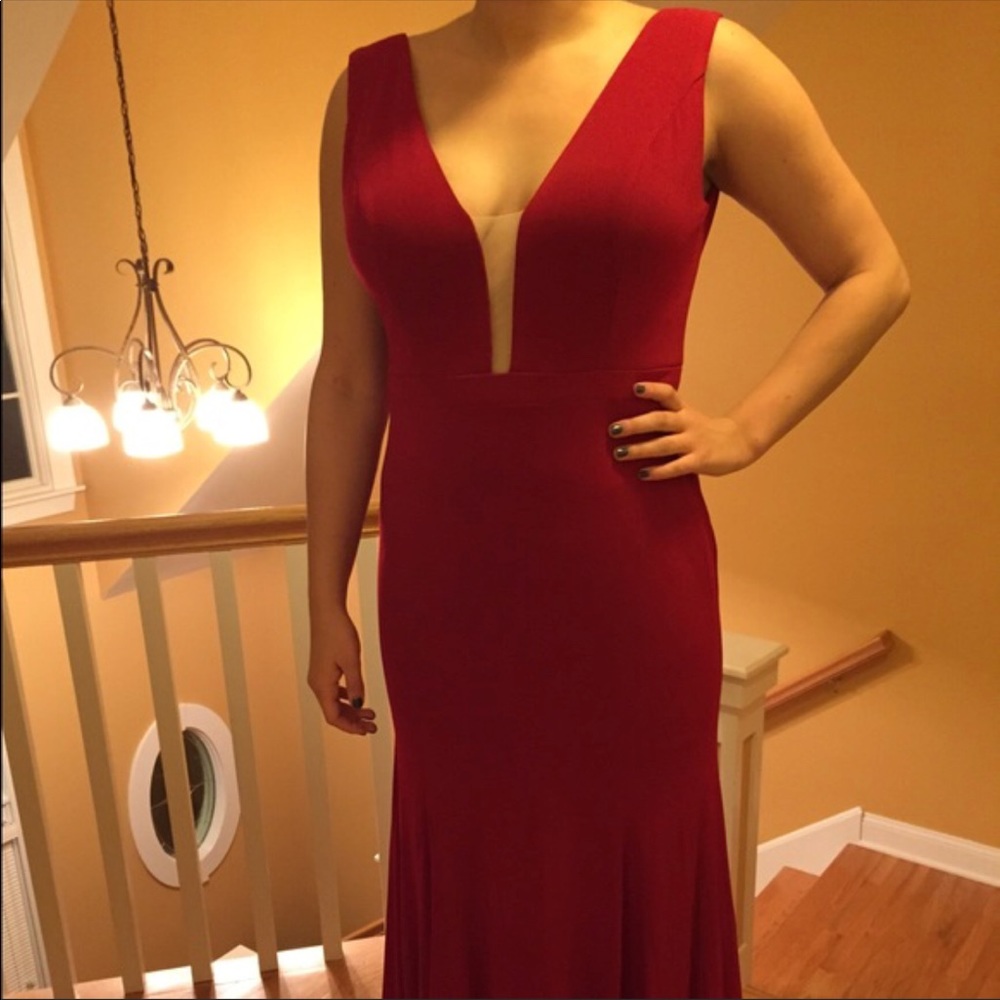 Jovani red dress